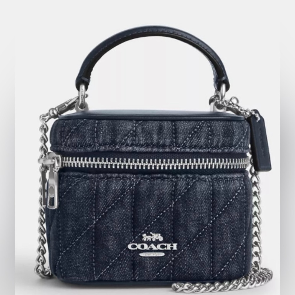 Coach Ava Quilted Mini Vanity Bag